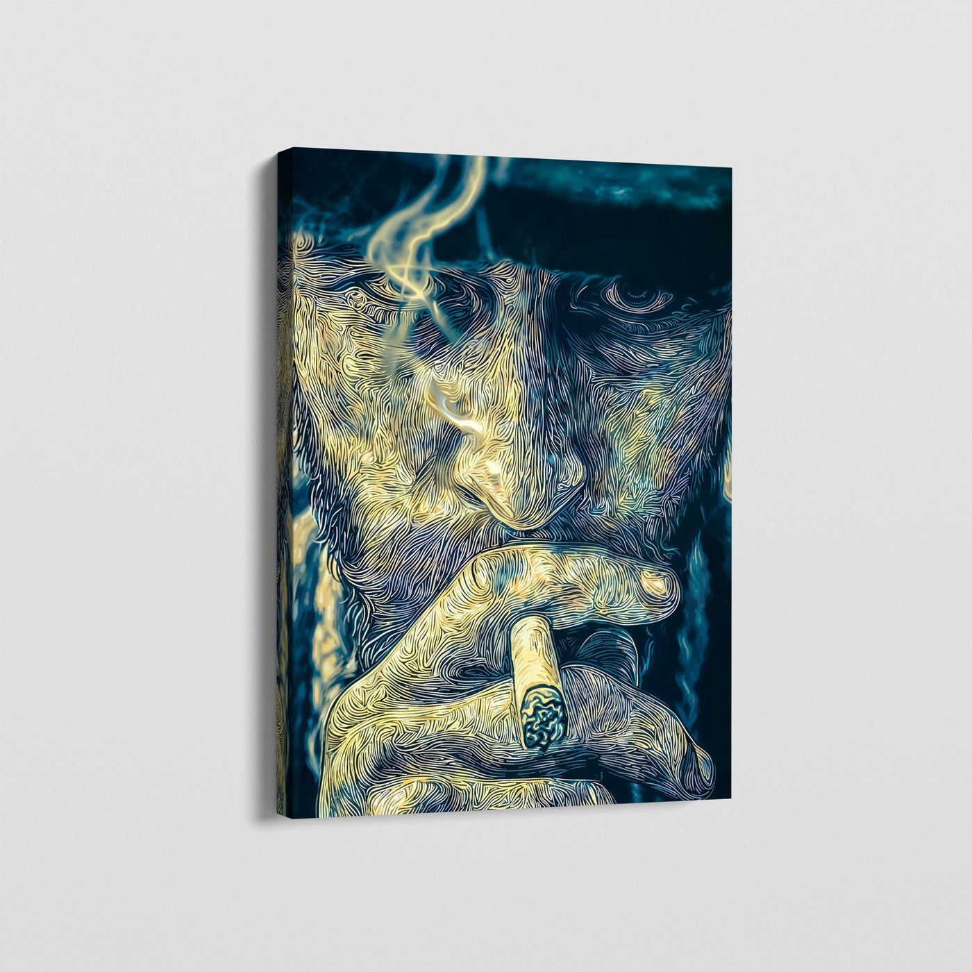 GOGH SMOKE CANVAS