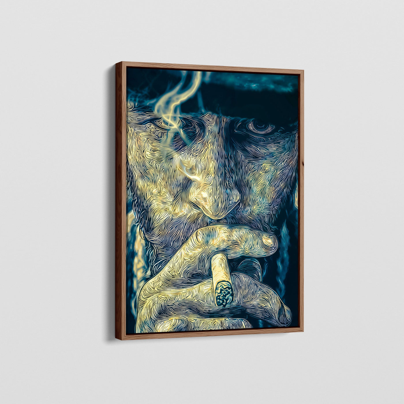 GOGH SMOKE CANVAS