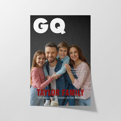 Custom GQ Family Magazine