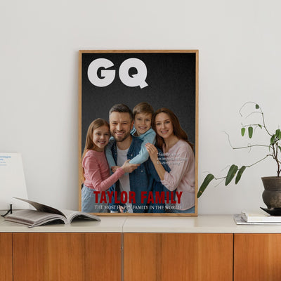 Custom GQ Family Magazine