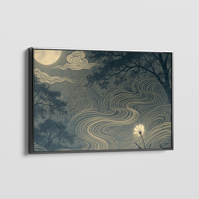 GRADIENT WAVES CANVAS