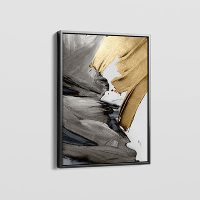 GOLD AND GREY CANVAS