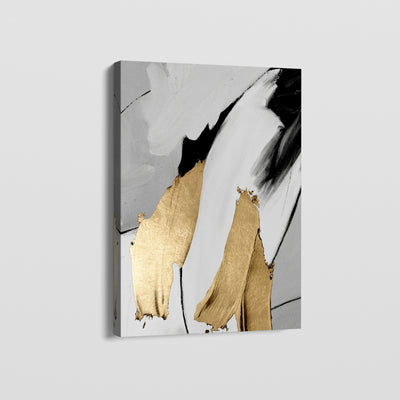 GOLD AND GREY CANVAS