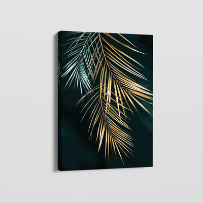 GOLD LEAVES CANVAS