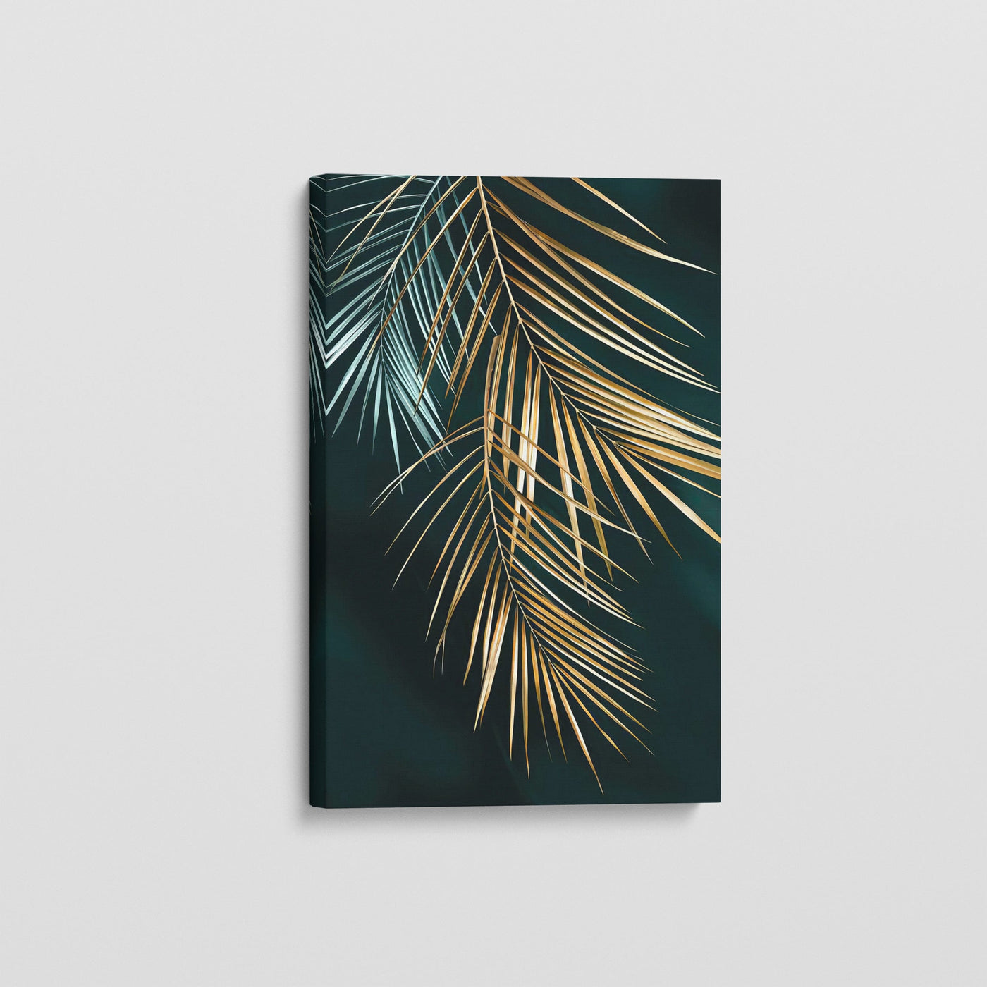 GOLD LEAVES - B CANVAS