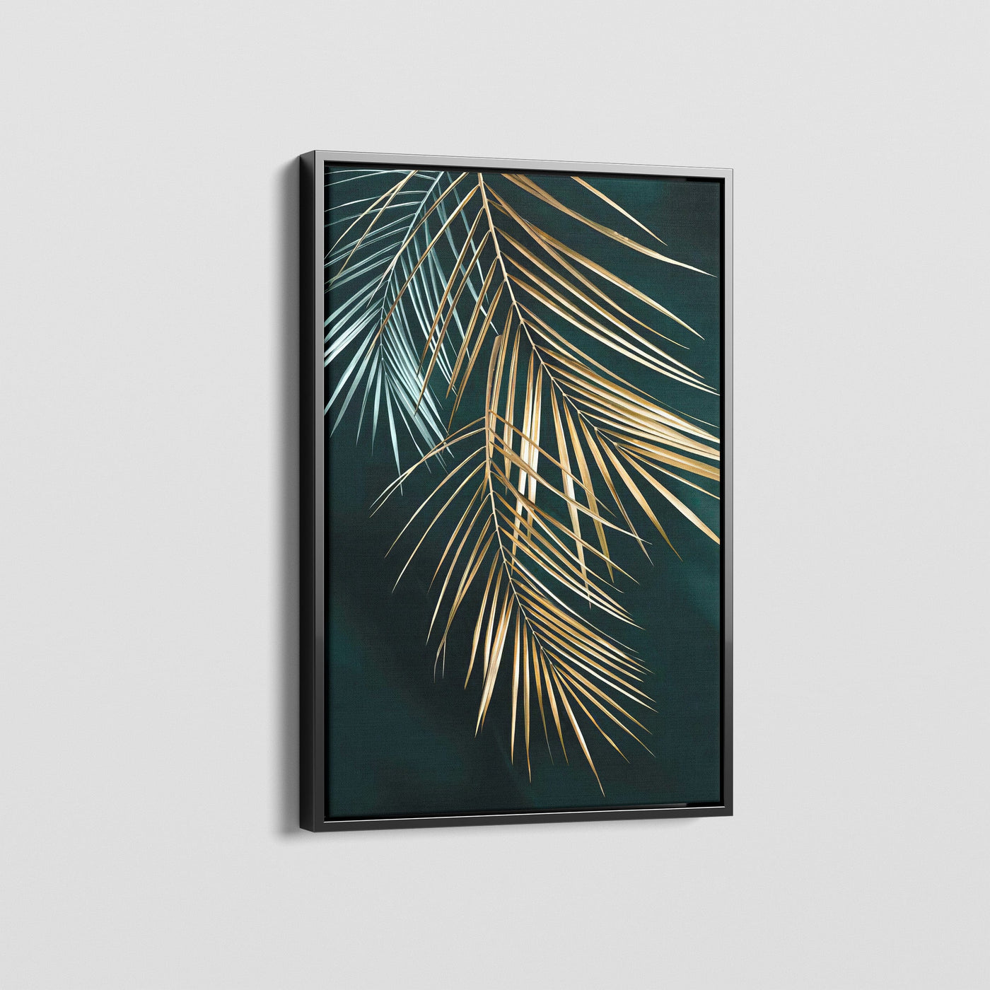 GOLD LEAVES - B CANVAS