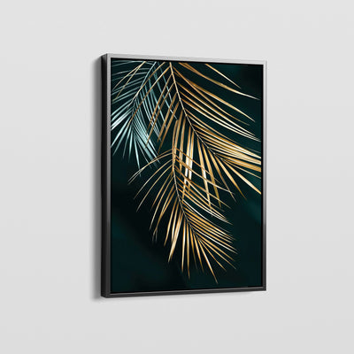 GOLD LEAVES - B CANVAS