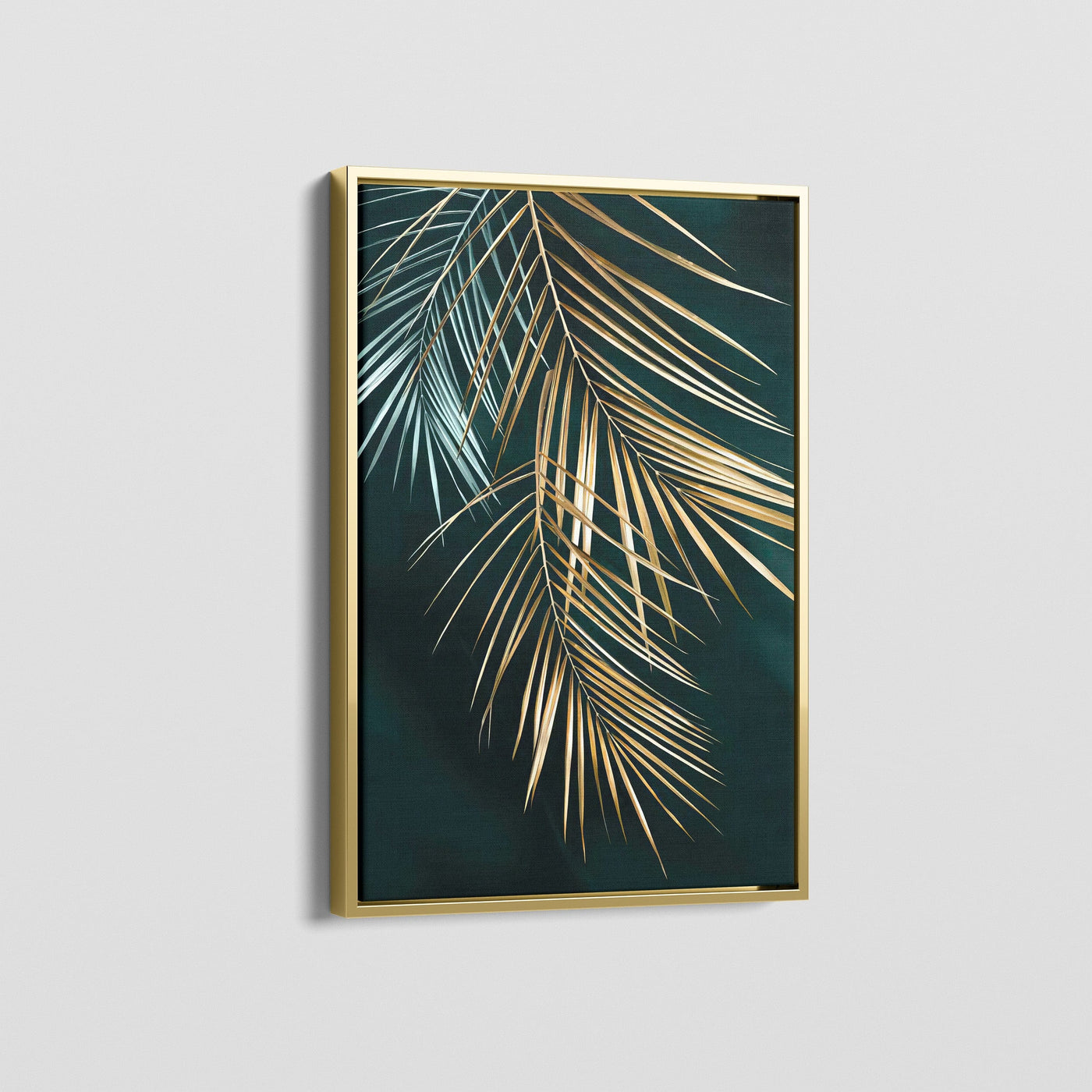 GOLD LEAVES - B CANVAS