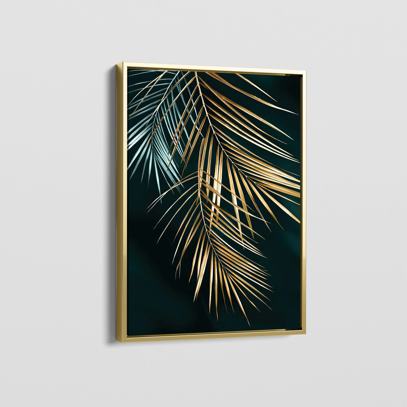 GOLD LEAVES - B CANVAS