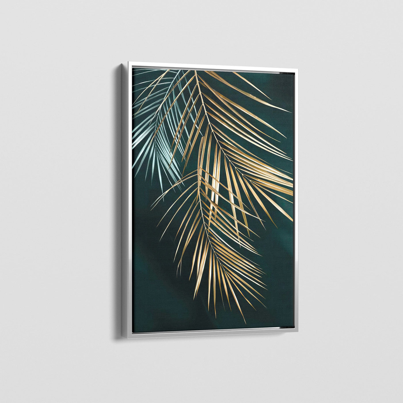 GOLD LEAVES - B CANVAS