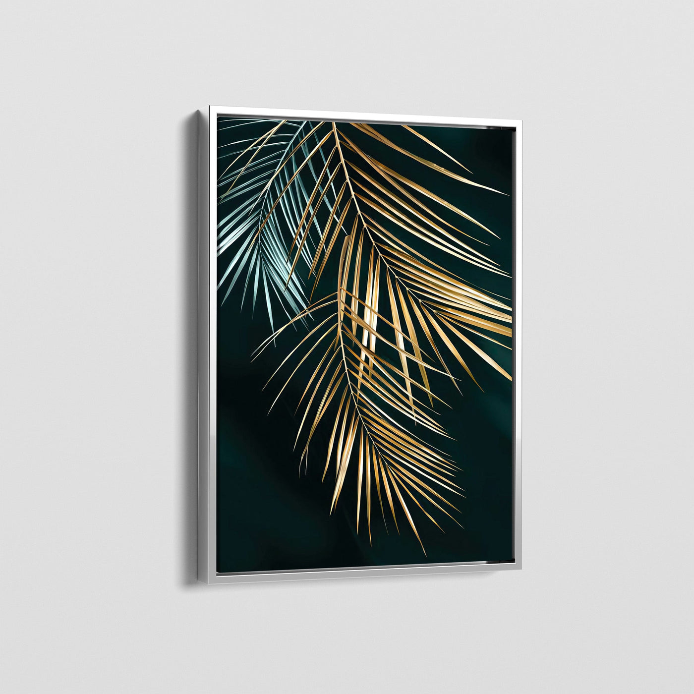 GOLD LEAVES - B CANVAS