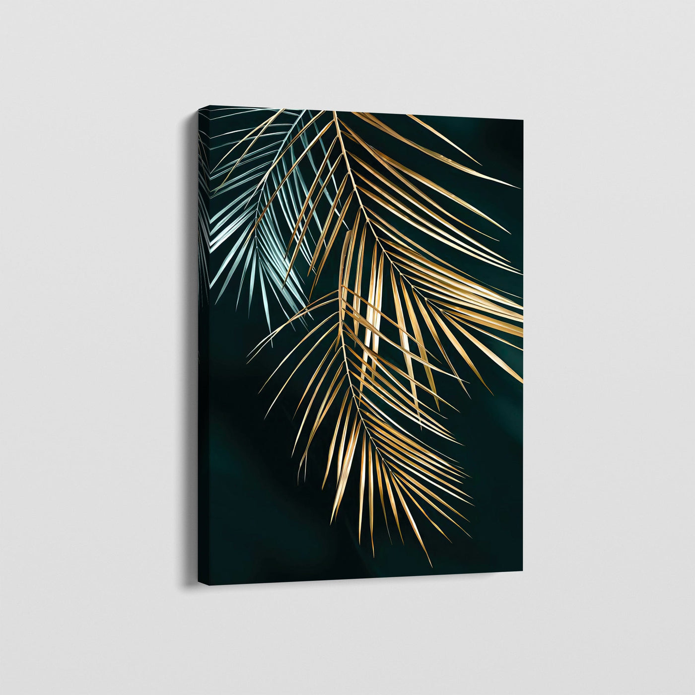 GOLD LEAVES - B CANVAS