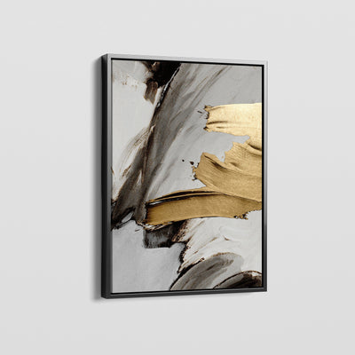 GOLD AND GREY CANVAS