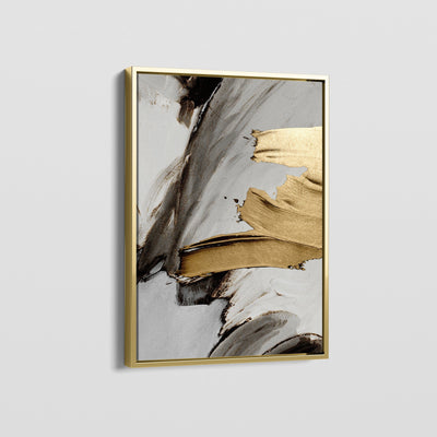 GOLD AND GREY CANVAS