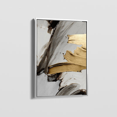GOLD AND GREY CANVAS