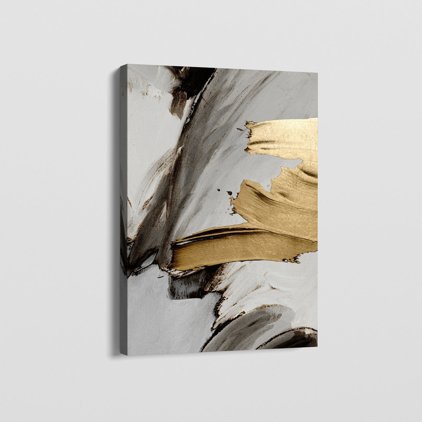 GOLD AND GREY CANVAS