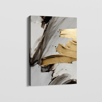 GOLD AND GREY CANVAS