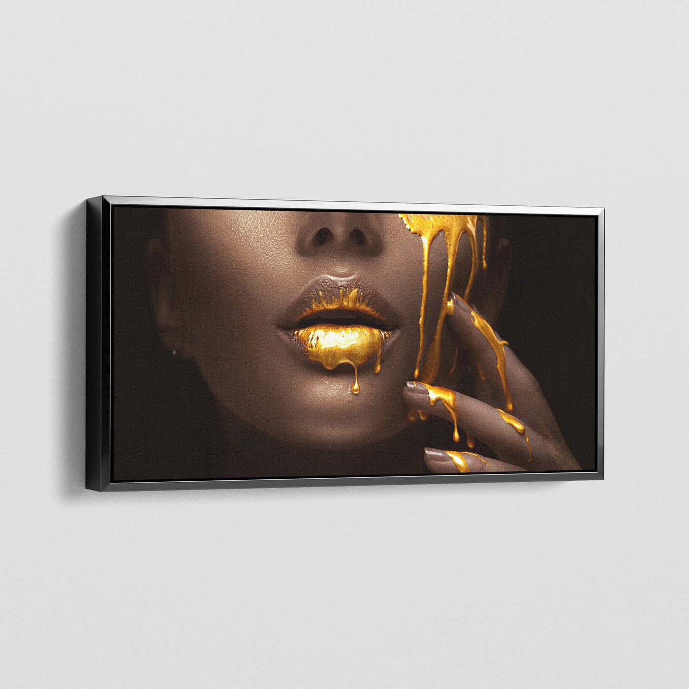 GOUDEN LIPPEN CANVAS