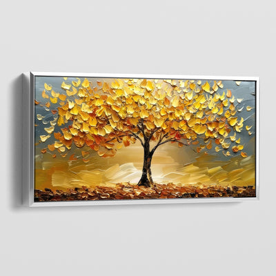 GOLD TREE SUNSET CANVAS