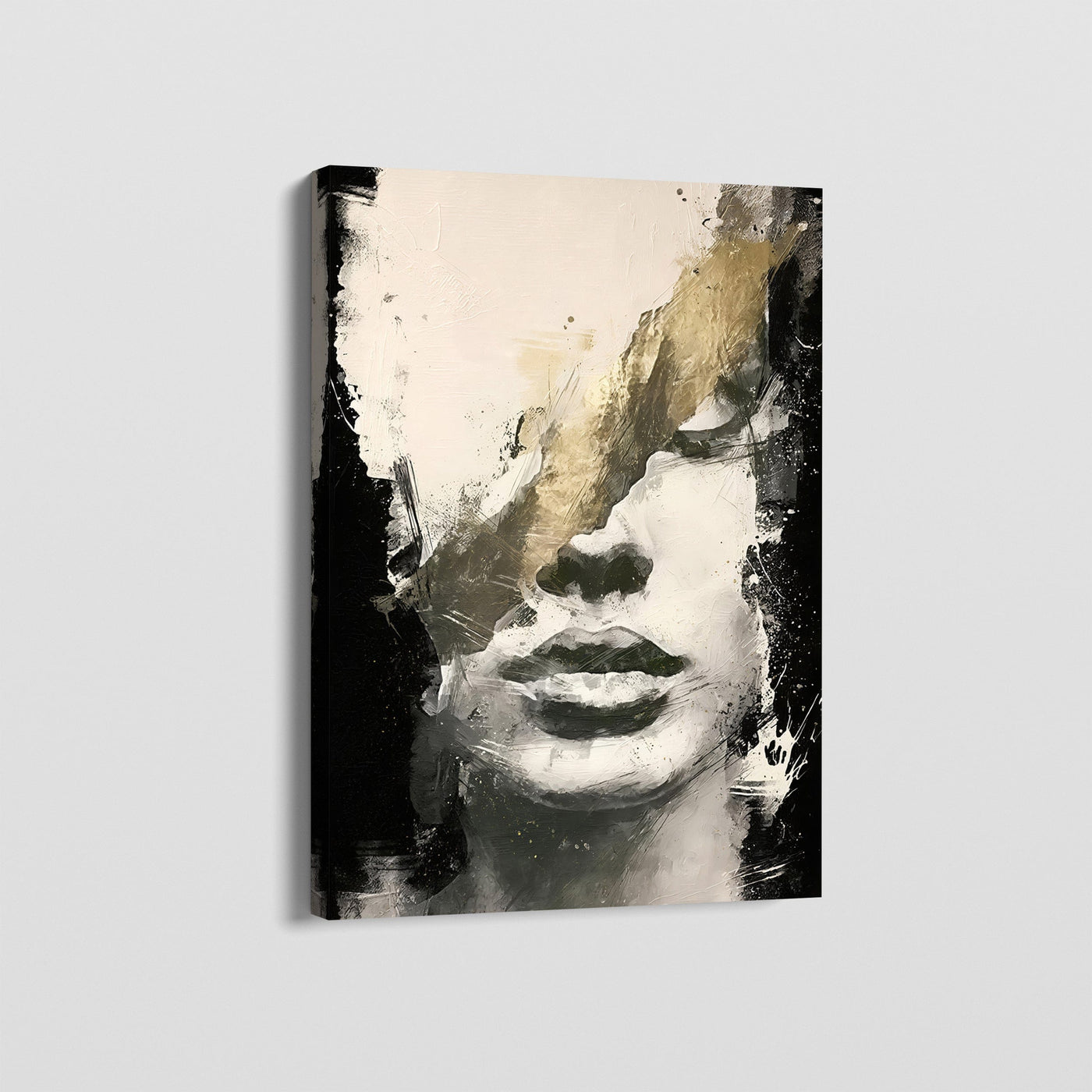 GOLDEN FACE CANVAS