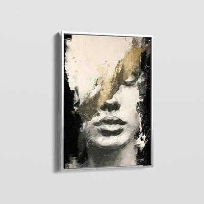 GOLDEN FACE CANVAS