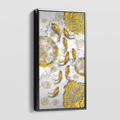 GOLDEN KOI CANVAS