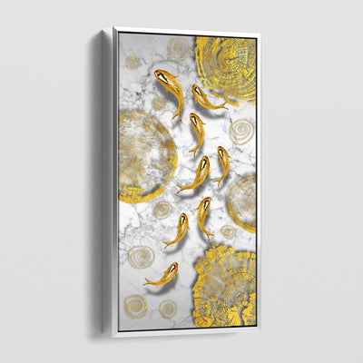 GOLDEN KOI CANVAS