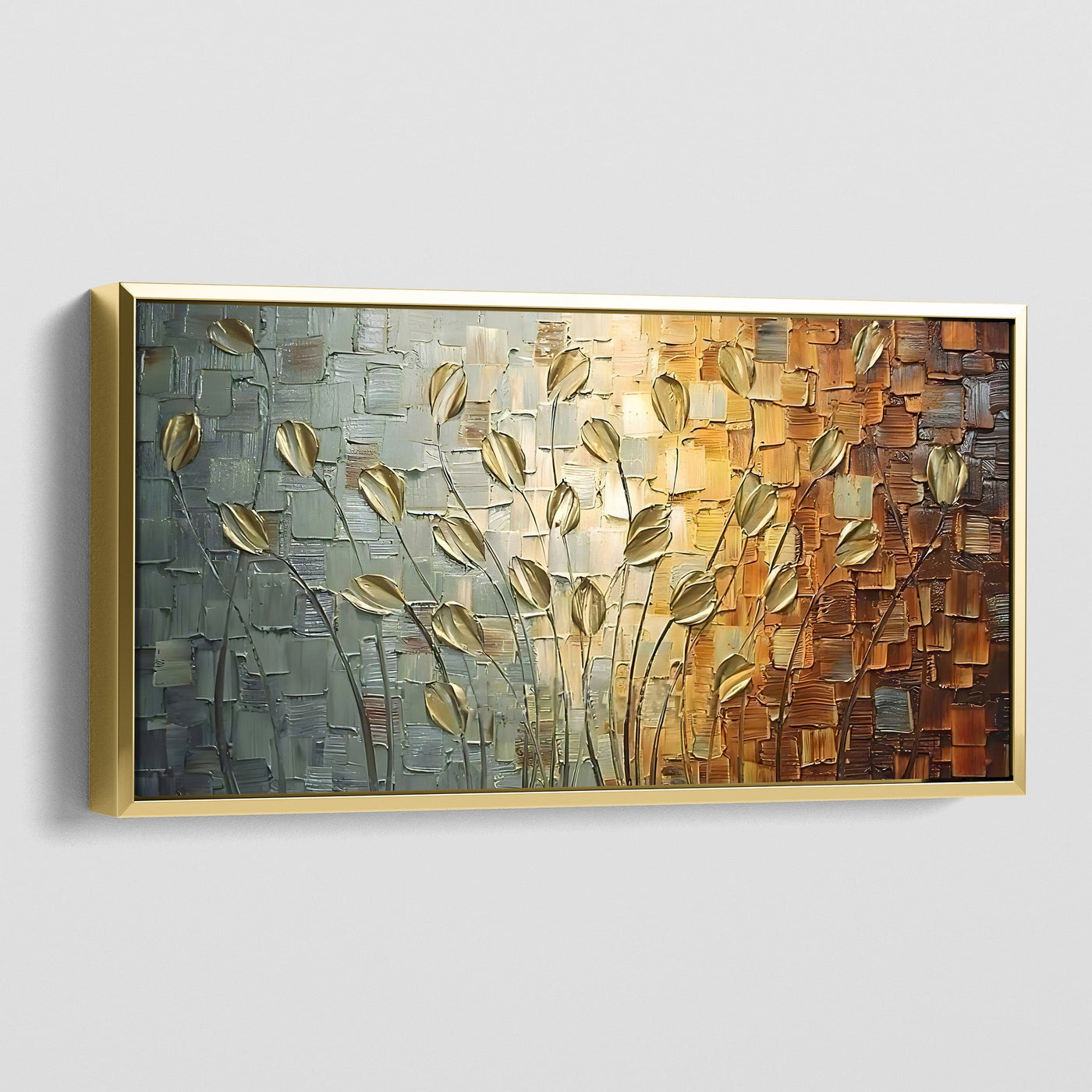 GOLDEN LEAVES CANVAS