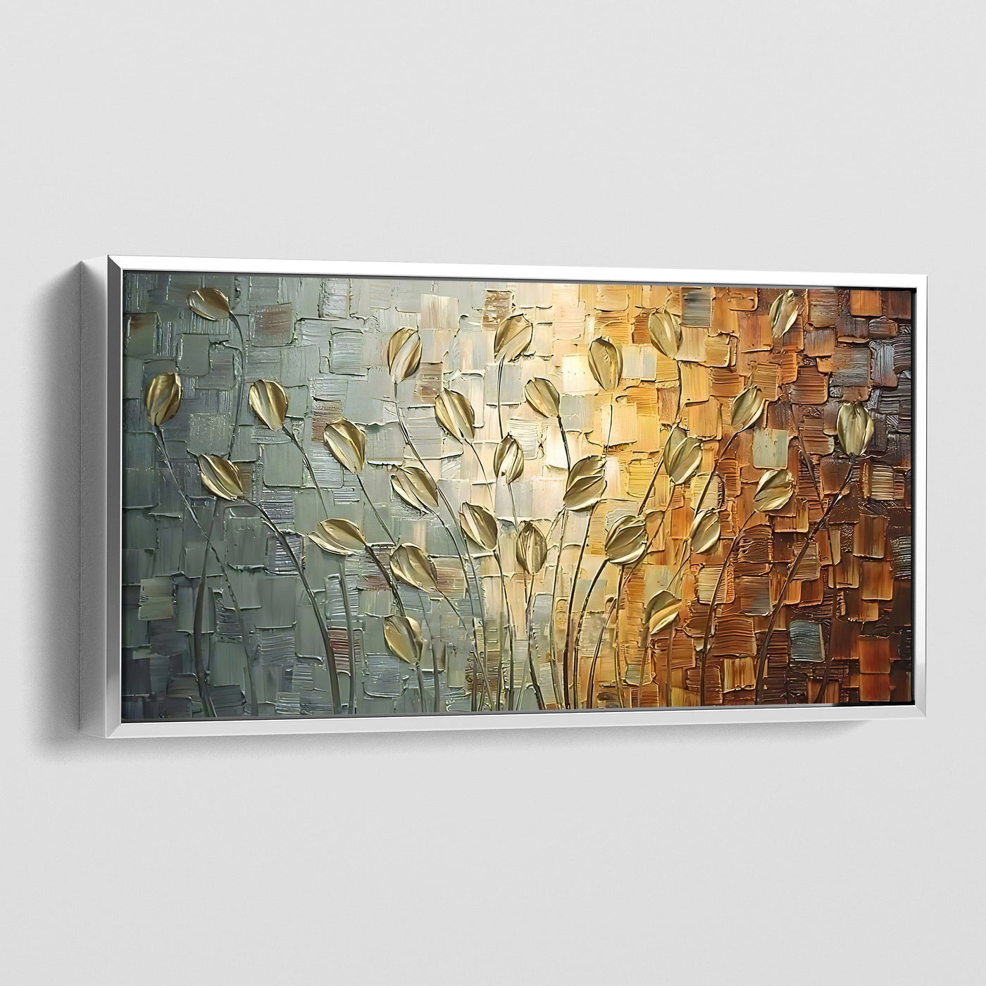 GOLDEN LEAVES CANVAS