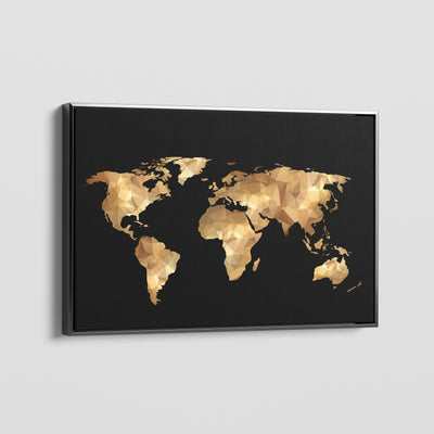 GOUDEN WERELD CANVAS