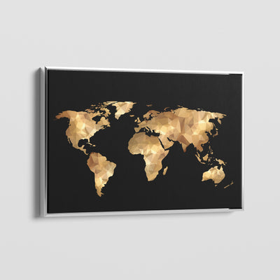 GOLDEN WORLD CANVAS