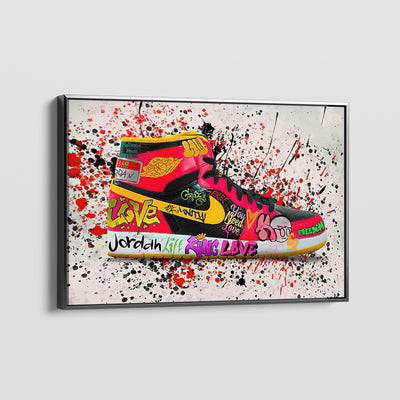 GRAFFITI SNEAKER CANVAS