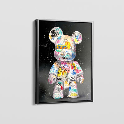 GRAFFITI BEAR CANVAS