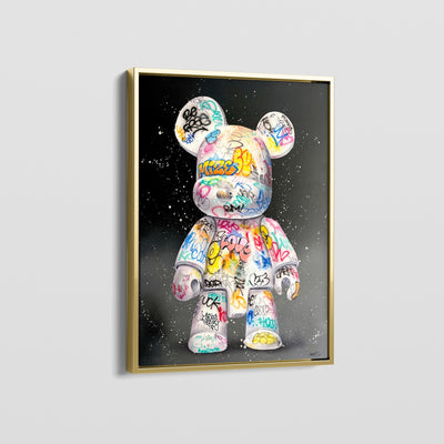 GRAFFITI BEAR CANVAS