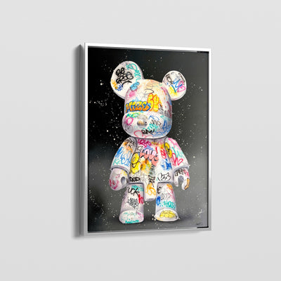 GRAFFITI BEAR CANVAS