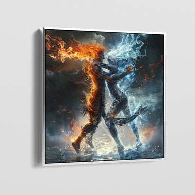 HOT AND COLD CANVAS