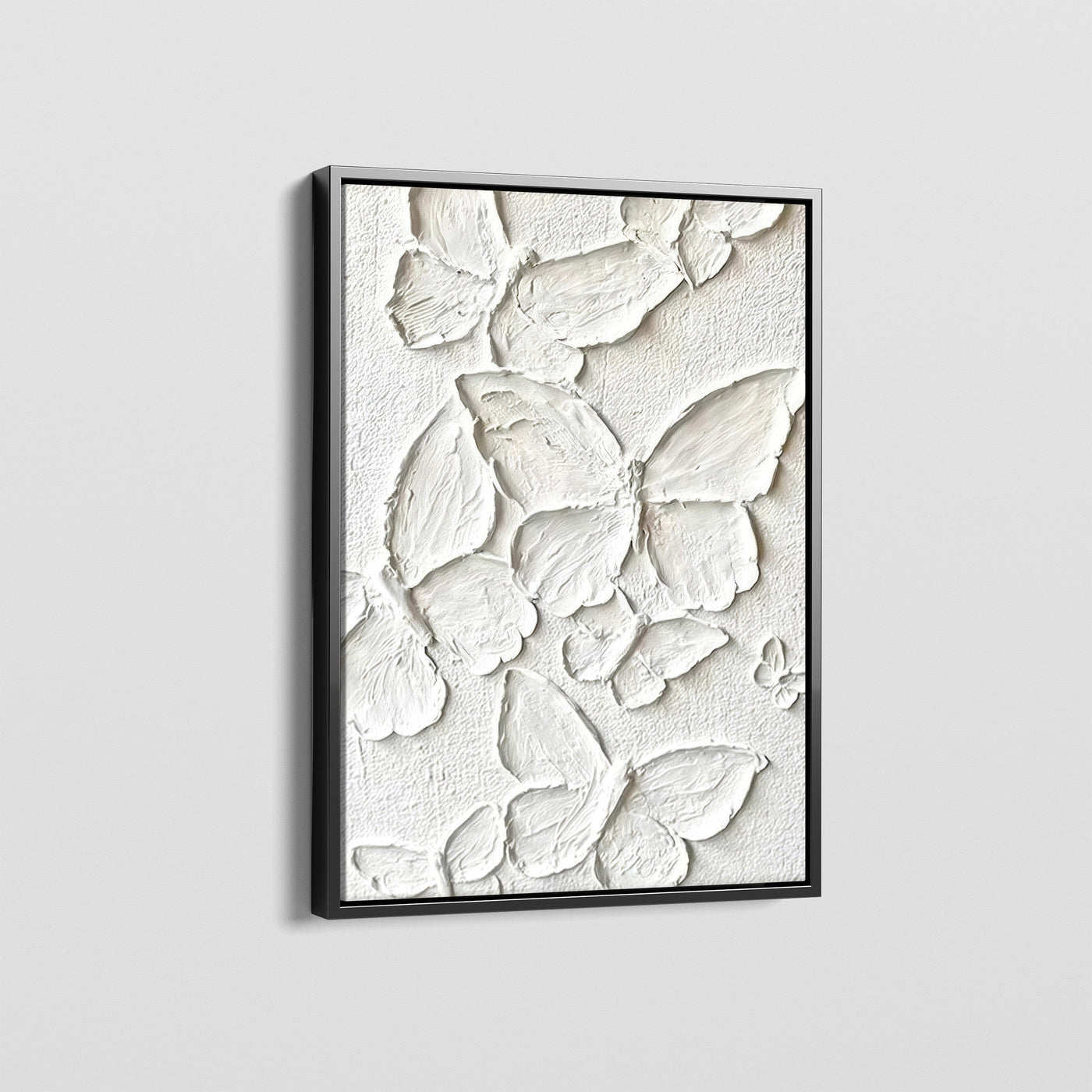 IVORY BUTTERFLIES CANVAS