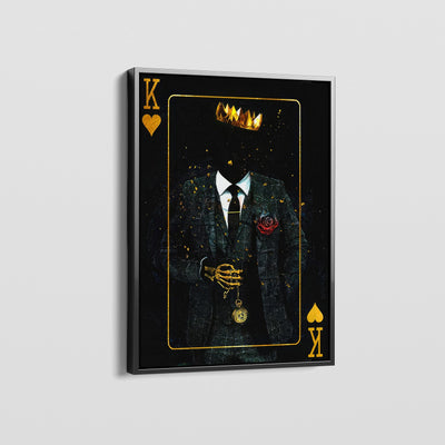 KING OF HEARTS CANVAS