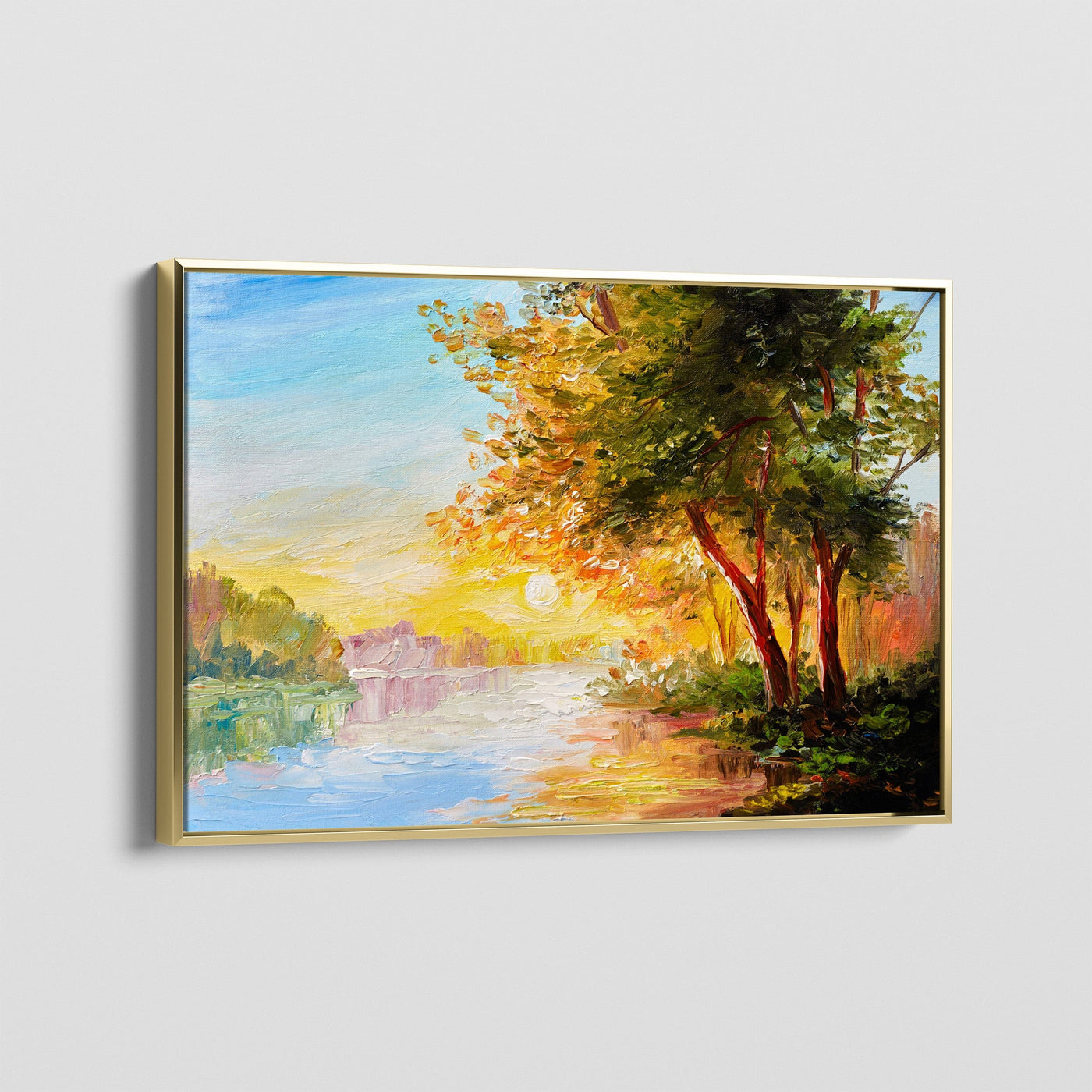 LAKESIDE SUNSHINE CANVAS