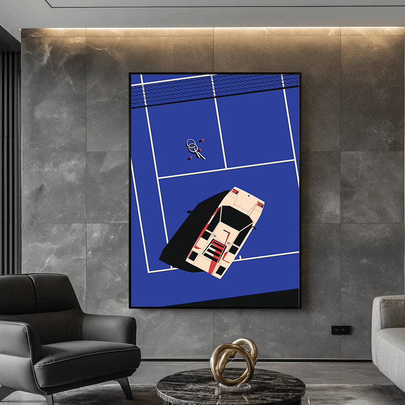 LAMBORGHINI MATCH POSTER