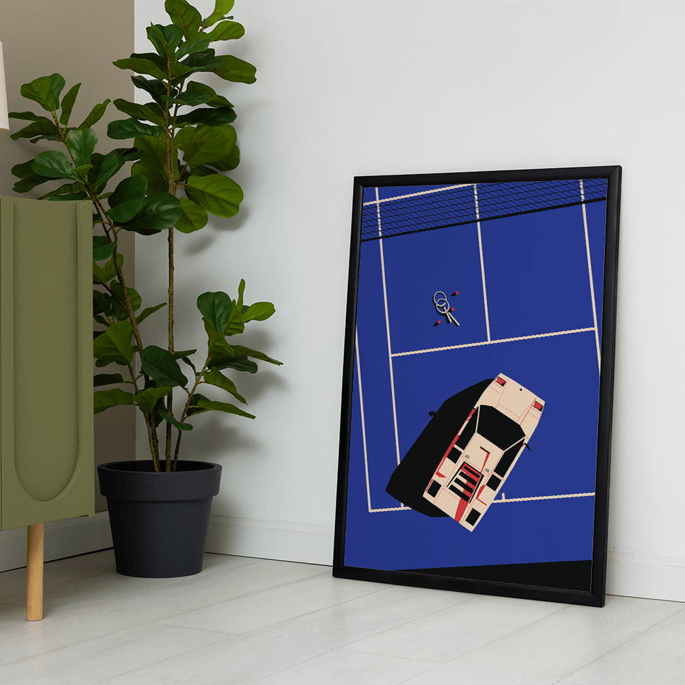 LAMBORGHINI COUNTACH POSTER – Crib of Art