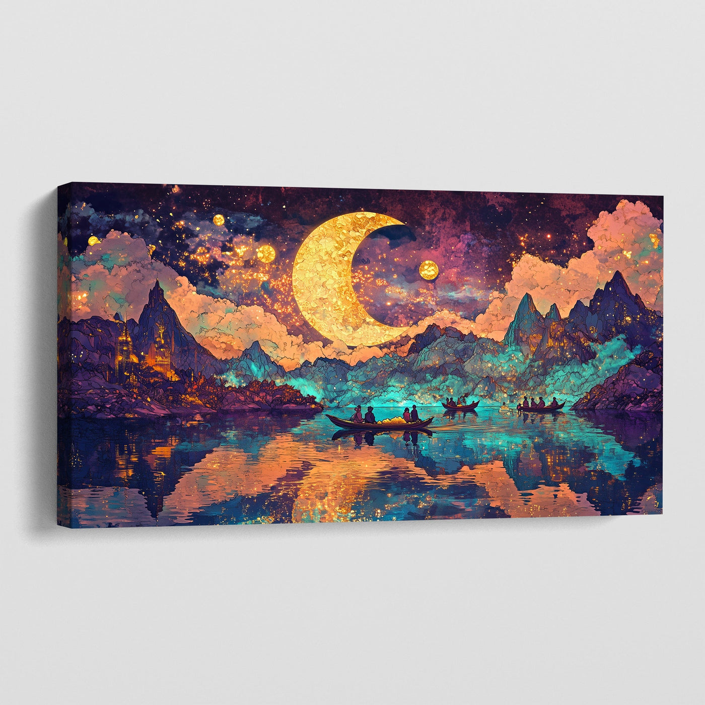 LUMINOUS ECLIPSED VOYAGE CANVAS