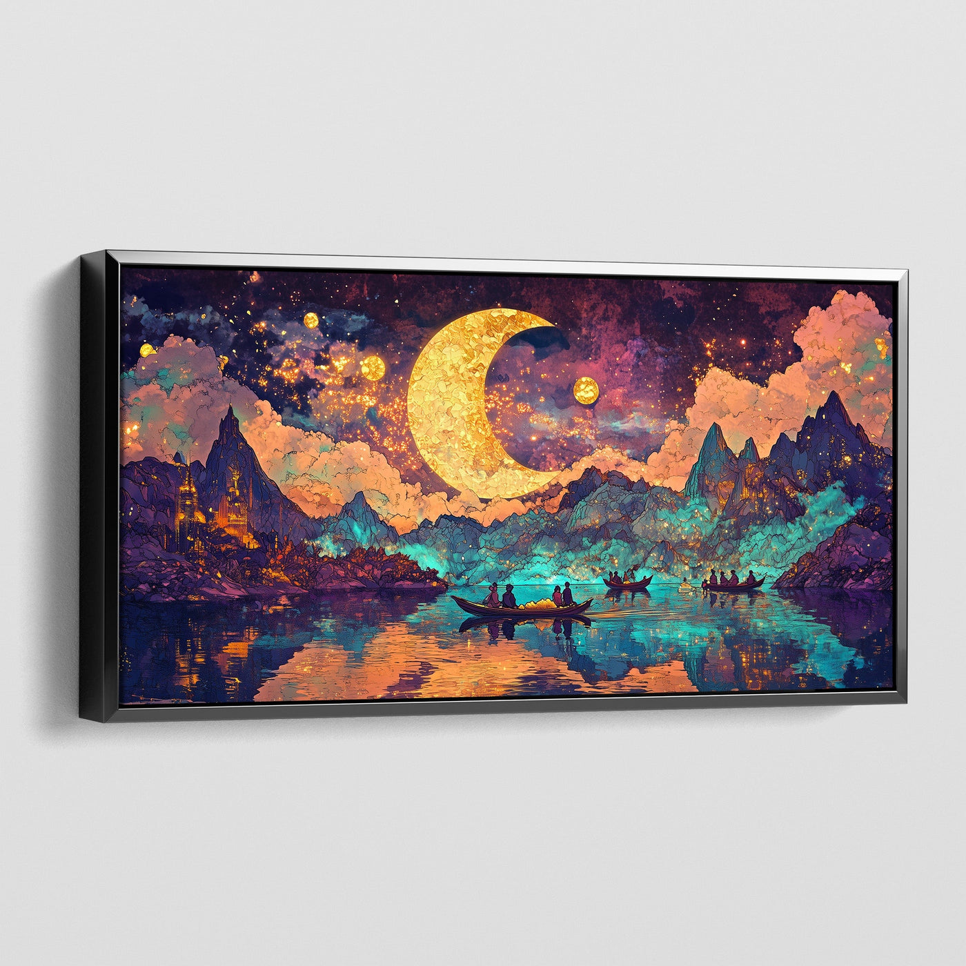 LUMINOUS ECLIPSED VOYAGE CANVAS