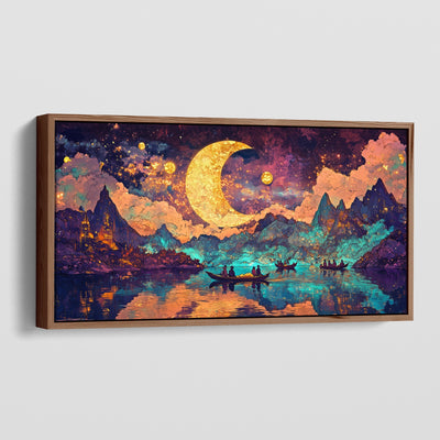 LUMINOUS ECLIPSED VOYAGE CANVAS