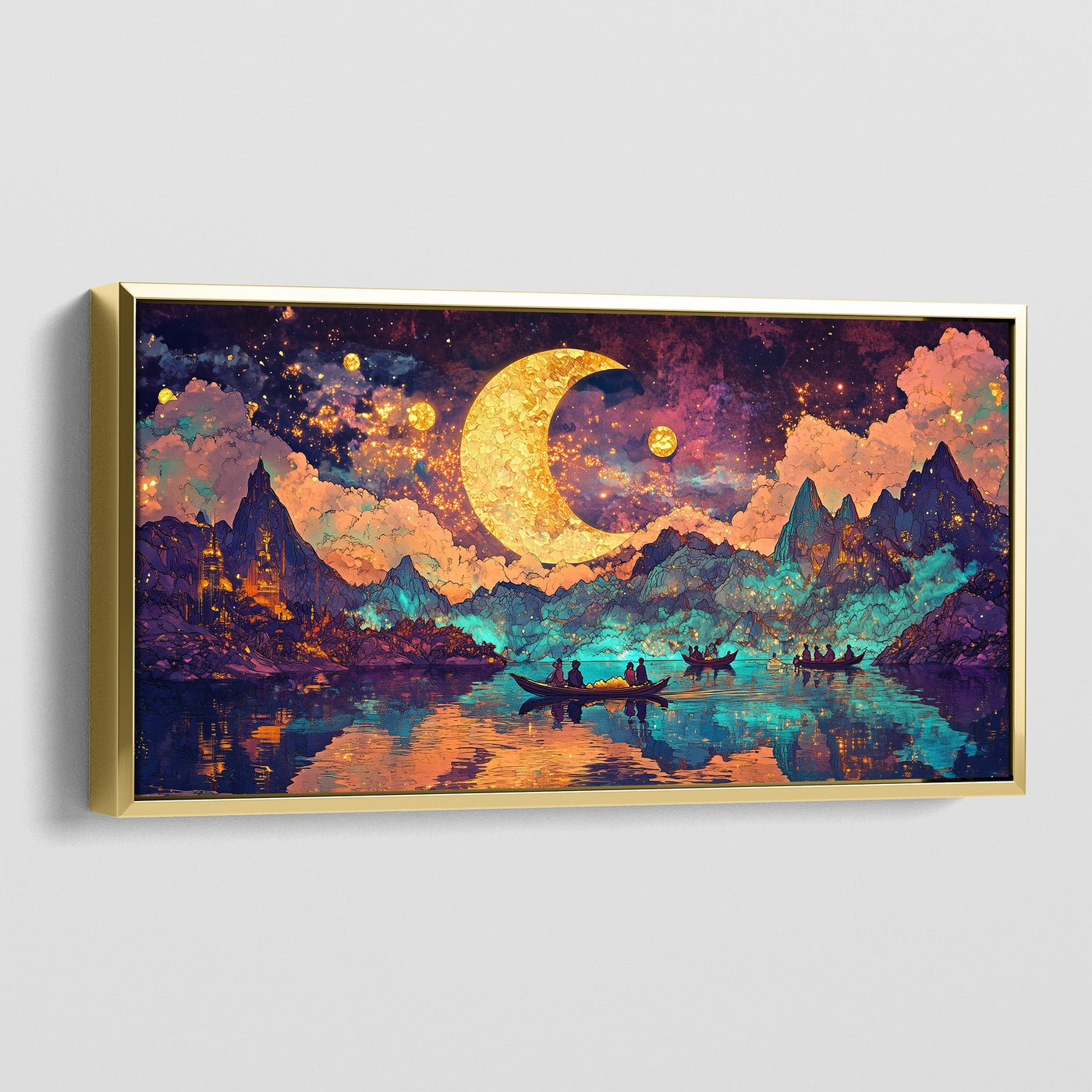 LUMINOUS ECLIPSED VOYAGE CANVAS