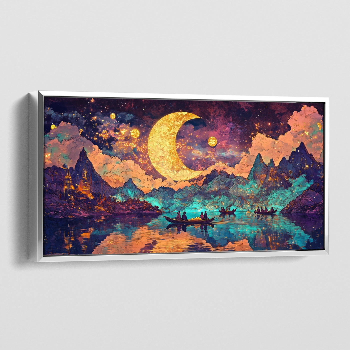 LUMINOUS ECLIPSED VOYAGE CANVAS