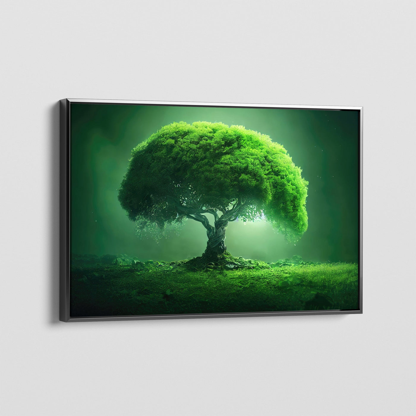 LUSH GREEN TREE CANVAS