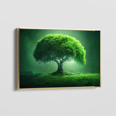 LUSH GREEN TREE CANVAS