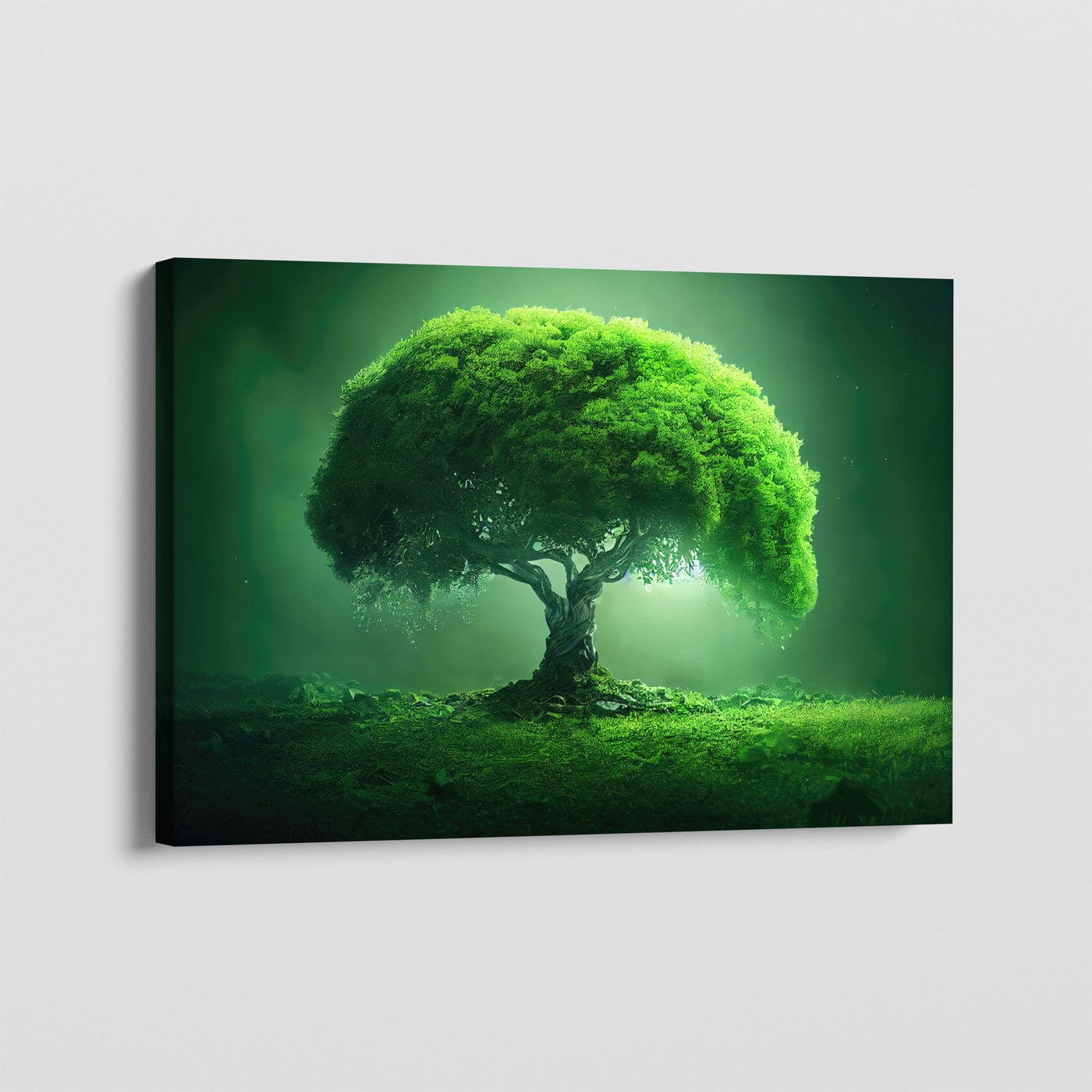 LUSH GREEN TREE CANVAS