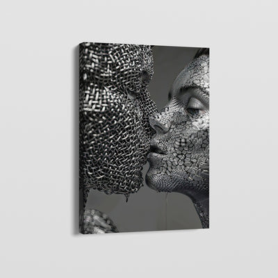 METAL KISS CANVAS